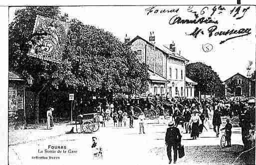 Ville de FOURAS Carte postale ancienne