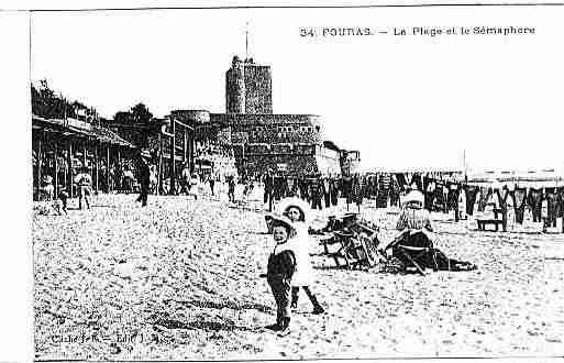 Ville de FOURAS Carte postale ancienne