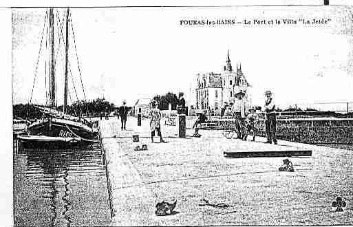 Ville de FOURAS Carte postale ancienne