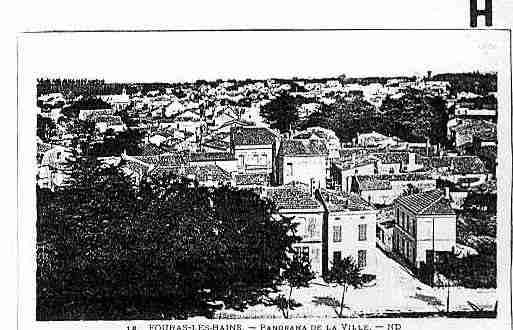 Ville de FOURAS Carte postale ancienne