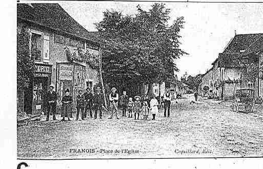 Ville de FRANOIS Carte postale ancienne