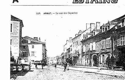 Ville de GANNAT Carte postale ancienne