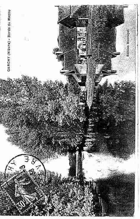 Ville de GARCHY Carte postale ancienne