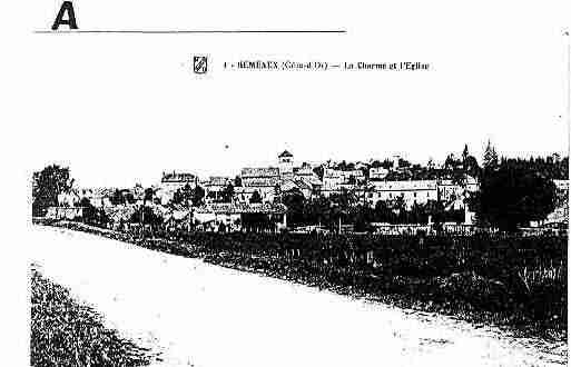 Ville de GEMEAUX Carte postale ancienne