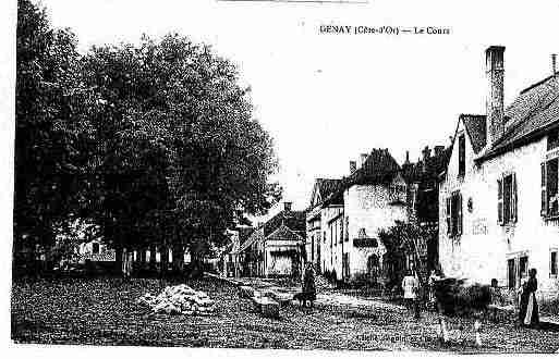 Ville de GENAY Carte postale ancienne