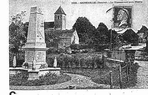 Ville de GENEUILLE Carte postale ancienne