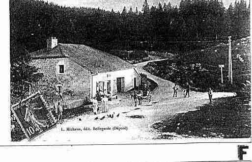 Ville de GEX Carte postale ancienne