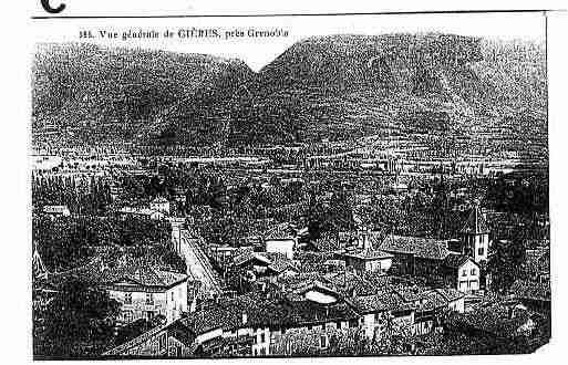 Ville de GIERES Carte postale ancienne