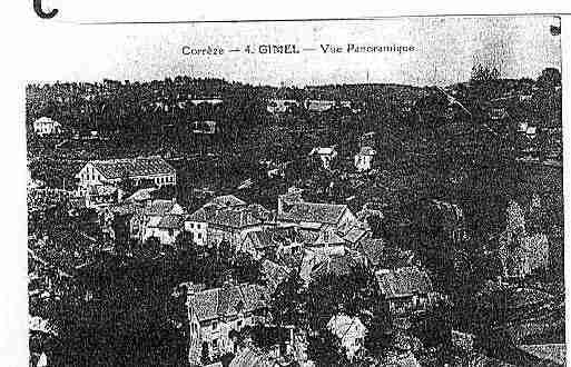 Ville de GIMELLESCASCADES Carte postale ancienne