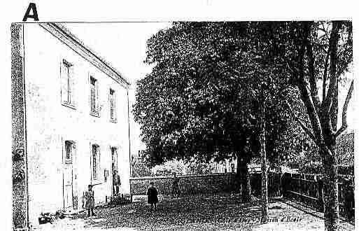Ville de GLANON Carte postale ancienne