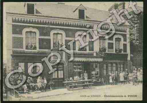 Ville de GLOS Carte postale ancienne