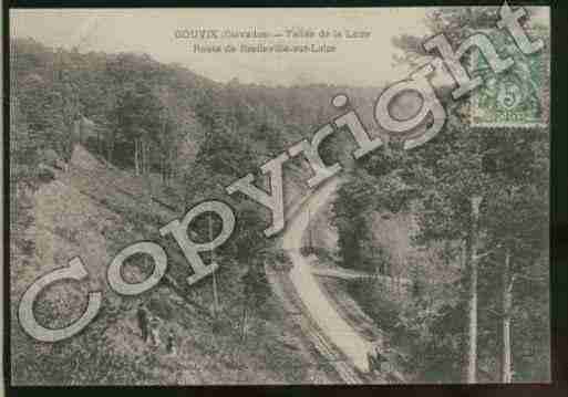 Ville de GOUVIX Carte postale ancienne