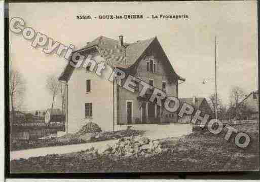 Ville de GOUXLESUSIERS Carte postale ancienne Ville de GOUXLESUSIERS Carte postale ancienne
