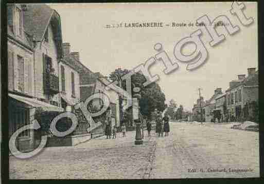 Ville de GRAINVILLELANGANNERIE Carte postale ancienne