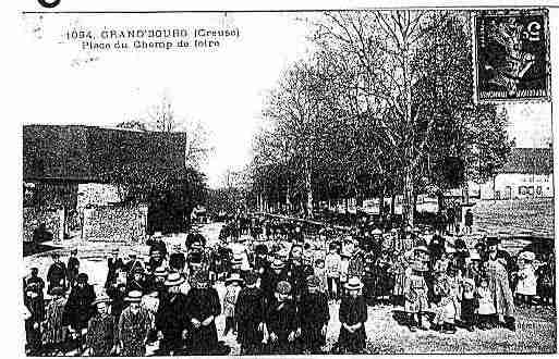 Ville de GRANDBOURG(LE) Carte postale ancienne