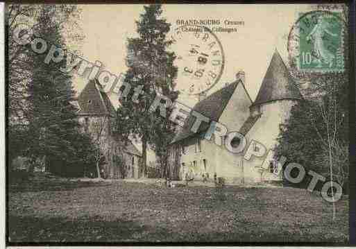 Ville de GRANDBOURG(LE) Carte postale ancienne