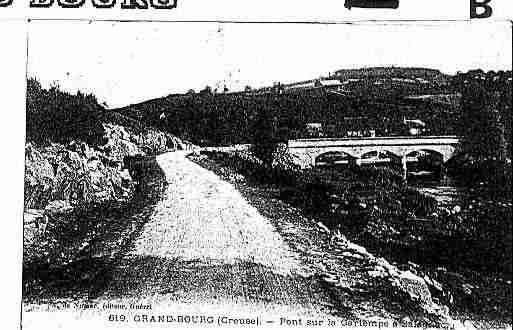 Ville de GRANDBOURG(LE) Carte postale ancienne