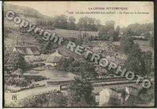 Ville de GRANDBOURG(LE) Carte postale ancienne