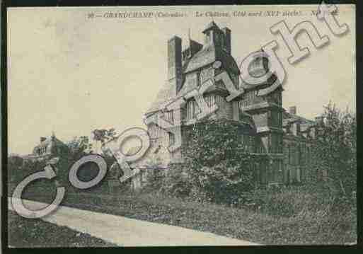 Ville de GRANDCAMPLECHATEAU Carte postale ancienne