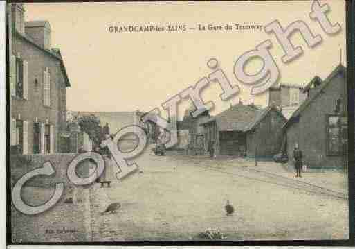 Ville de GRANDCAMPMAISY Carte postale ancienne