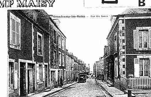 Ville de GRANDCAMPMAISY Carte postale ancienne