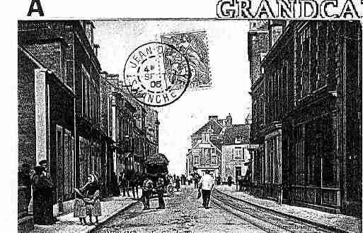 Ville de GRANDCAMPMAISY Carte postale ancienne