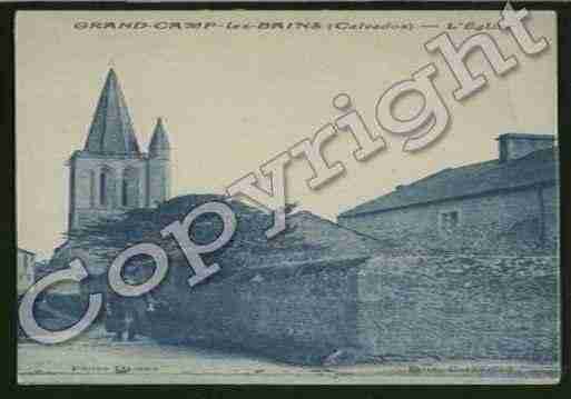 Ville de GRANDCAMPMAISY Carte postale ancienne