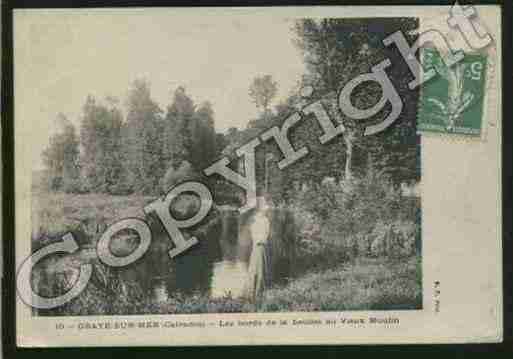 Ville de GRAYESURMER Carte postale ancienne