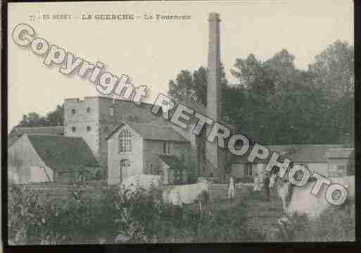 Ville de GUERCHESURL\'AUBOIS(LA) Carte postale ancienne