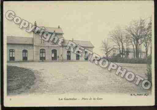 Ville de GUERCHESURL\'AUBOIS(LA) Carte postale ancienne