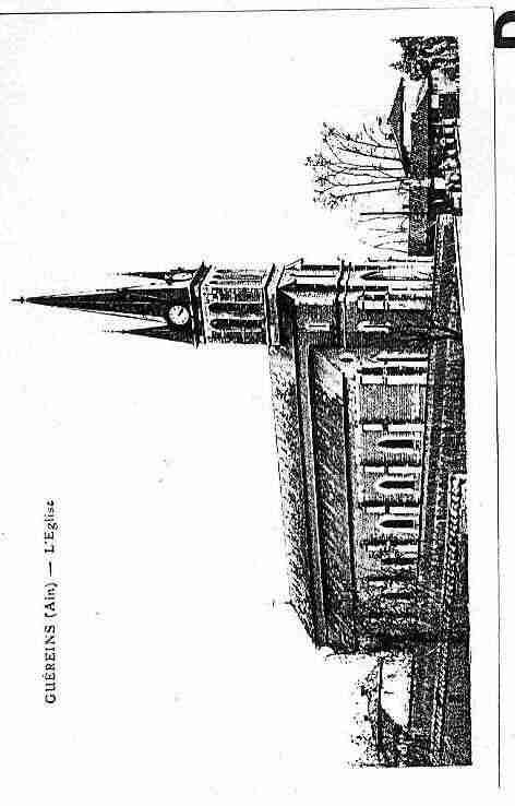 Ville de GUEREINS Carte postale ancienne