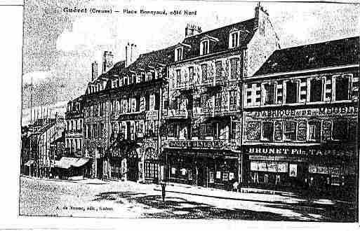 Ville de GUERET Carte postale ancienne