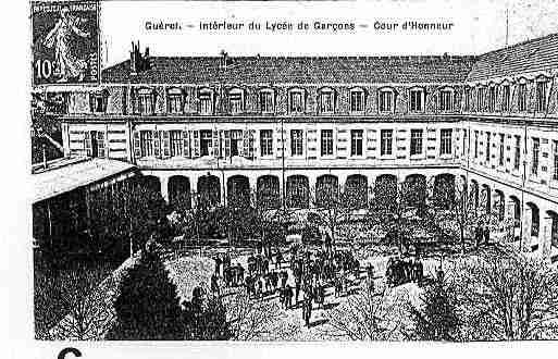 Ville de GUERET Carte postale ancienne