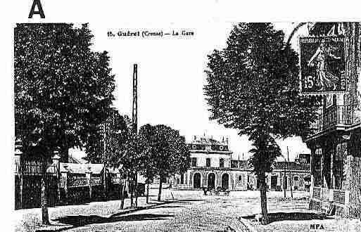 Ville de GUERET Carte postale ancienne