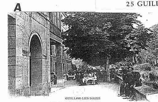 Ville de GUILLONLESBAINS Carte postale ancienne