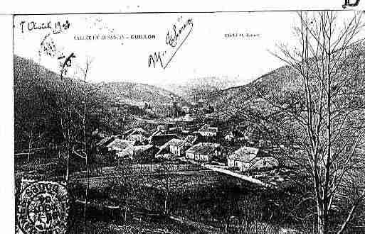 Ville de GUILLONLESBAINS Carte postale ancienne