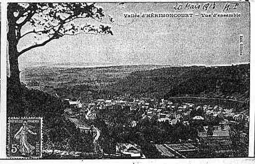 Ville de HERIMONCOURT Carte postale ancienne