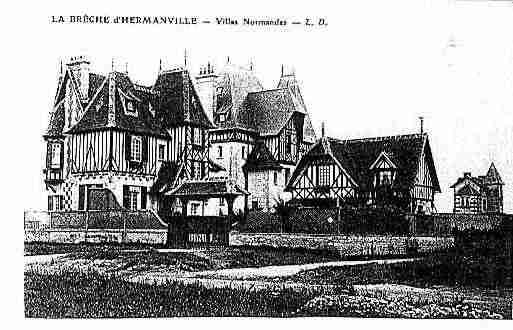 Ville de HERMANVILLESURMER Carte postale ancienne