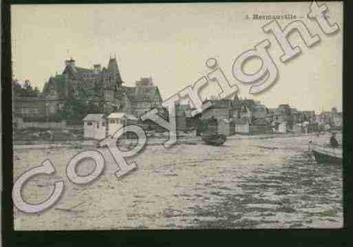 Ville de HERMANVILLESURMER Carte postale ancienne