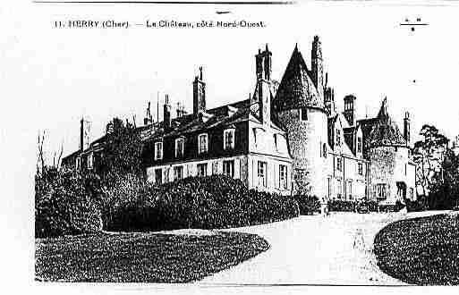 Ville de HERRY Carte postale ancienne Ville de HERRY Carte postale ancienne