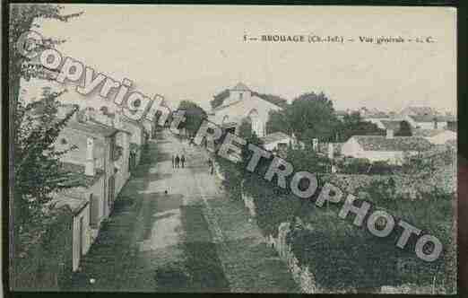 Ville de HIERSBROUAGE Carte postale ancienne