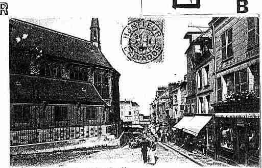 Ville de HONFLEUR Carte postale ancienne