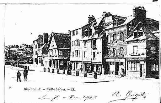 Ville de HONFLEUR Carte postale ancienne