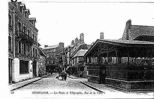 Ville de HONFLEUR Carte postale ancienne