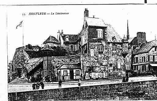 Ville de HONFLEUR Carte postale ancienne