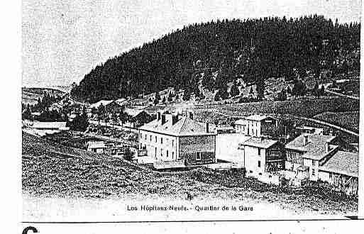 Ville de HOPITAUXNEUFS(LES) Carte postale ancienne