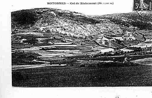 Ville de HOTONNES Carte postale ancienne