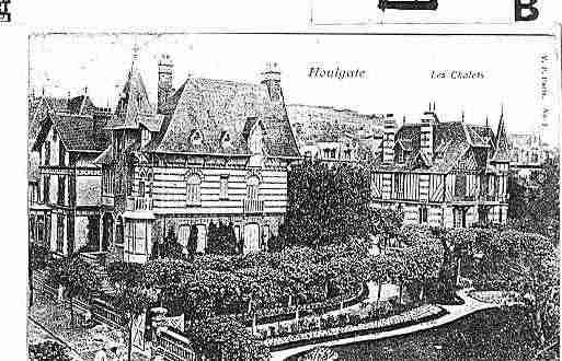 Ville de HOULGATE Carte postale ancienne