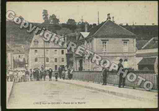 Ville de ISLESURLEDOUBS(L\') Carte postale ancienne