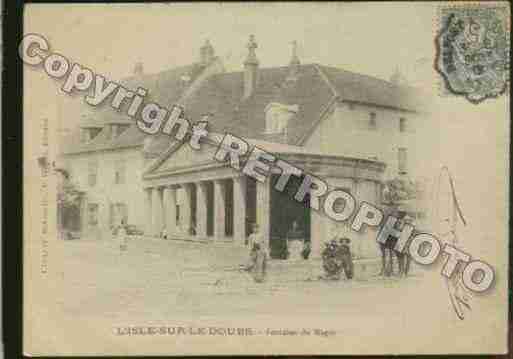 Ville de ISLESURLEDOUBS(L\') Carte postale ancienne